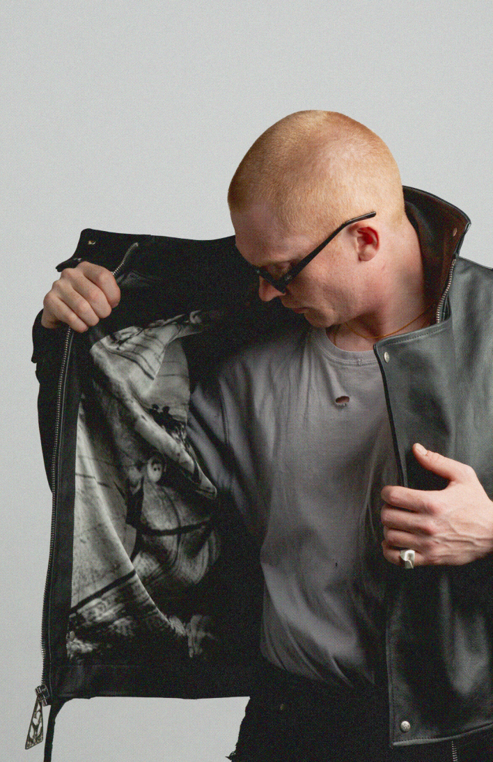 THE LEATHER BOMBER